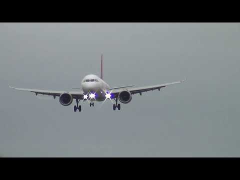 Luton airport, windy landings at Luton airport #lutonairport