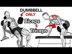 The Ultimate Dumbbell Arm Workout (BICEPS + TRICEPS)