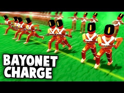NEW UNIT and MELEE COMBAT! Bayonet Charge! (Wooden Battles New Update Gameplay)