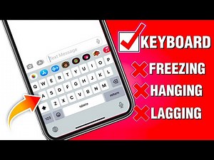 How To Fix iPhone Keyboard Not Working After Updating iOS 16 | iPhone keyboard issue [Solved]