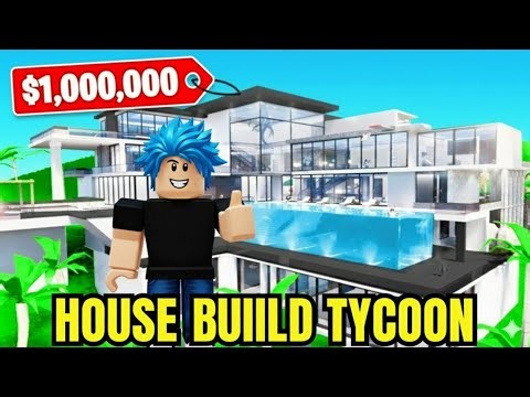 I become a house builder: Roblox gameplay