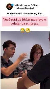 O CLT não tem paz nem nas férias 😂​ #trabalho