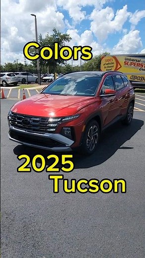 Colors of the 2025 Hyundai Tucson #hyundai #hyundaitucson #2025hyundaitucson
