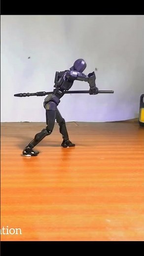 Dummy 13 Stick Combat Training [Stop Motion Video]