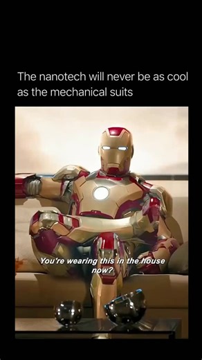 Hood on Instagram: "Thoughts🤣 🎬: Iron Man (2008) People often forget that even Robert Downey Jr. joked early on that Iron Man sounded like one of Marvel’s “lesser-known heroes,” yet this film ended up launching the entire modern MCU. From the moment Tony Stark steps onto the screen arrogant, brilliant, flawed and hilarious the movie builds a world where cutting-edge tech meets personal transformation. His escape in the Mark I suit is still one of the most iconic origin scenes ever filmed, capt