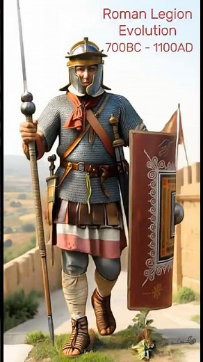 See How Roman Soldiers Changed Over 1,800 Years!