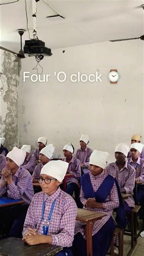 #English with fun #Tick -Tock Clock ⏰Classroom Fun Chanting for Students #Punjab#GSSS Muthada Khurd