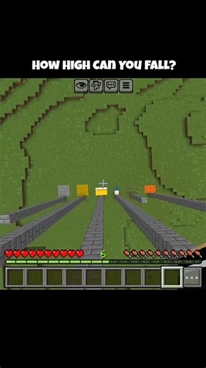 How High Can You Fall? #minecraft | MCPE Gamer | Facebook
