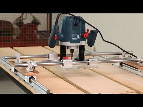 Router Sled Build: Professional Wood Slab Flattening Mill Jig