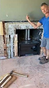 Video Fireplace Concrete Board Installation