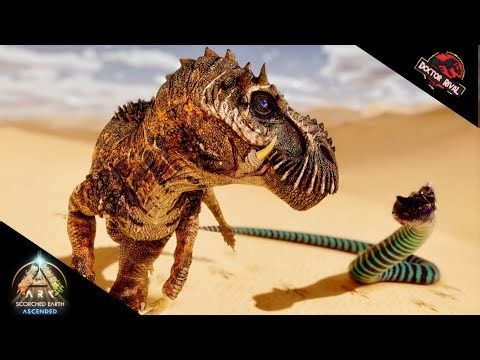 Fearsome Predator In ARK - The TYRANNODOMINATOR || Taming with Gigantophis || Ark Ascended