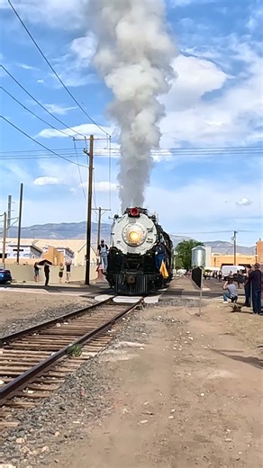 543K views · 10K reactions | ATSF 2926s May 4th stalk plume | New Mexico Heritage Rail | Facebook