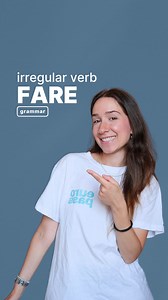 3.2K views · 112 reactions |  Irregular verb: Fare  = to do   Can you make a sentence with this verb?  Write an example in the comments below, we'll check! ✅ #LearnItalian #ItalianGrammar #IrregularVerbs #SpeakItalian #LanguageLearning | Europass Italian Language School | Facebook