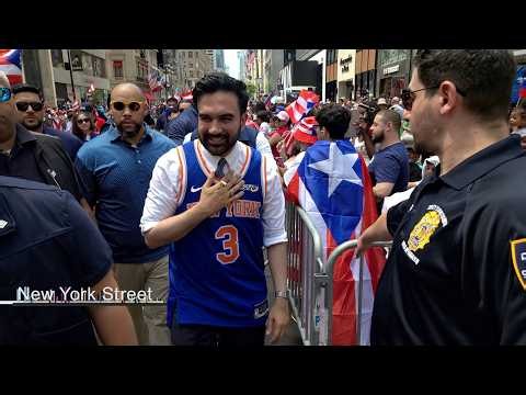 NYC Mayor Zohran Mamdani Gets a Superstar Welcome at the Puerto Rican Day Parade June 14 2026