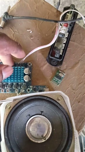 84 10 amplifier board ka connection pura halva hai #experimnent #opticalamplifier #auoptronics