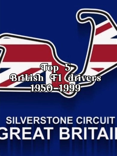 The series is back! Top British F1 drivers 1950-1999 #formula1 #f1shorts #silverstone #greatbritain