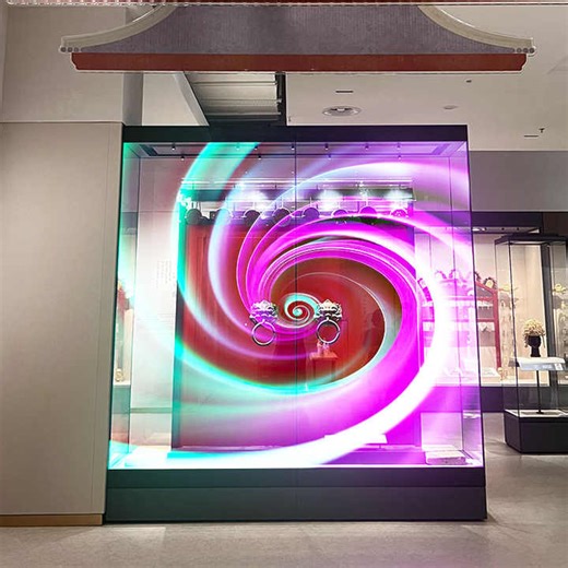 Ultra-Thin Flexible Transparent LED Display Sticker Films Wall Price with Animation Function