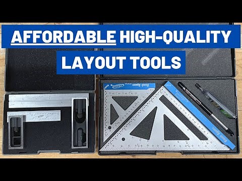 iGaging Woodworking Layout Tools - An Affordable Alternative to Woodpeckers?