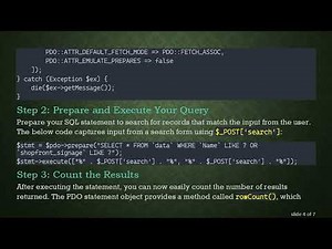 How to Efficiently Count Search Results from a MySQL Database in PHP