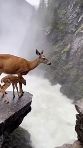 Deer and Fawn's Daring River Crossing Watch a brave deer and her fawn cross a rushing river. A heartwarming display of trust and courage! #fblifestyle #AI Generated using Kling AI . . . (For entertainment purposes only. Consult professionals if guidance on activities is presented. No brand affiliation is implied if any are shown. If inspired by true events, creative adaptations may be included. Content may include public footage.) | Fabiosa Animated