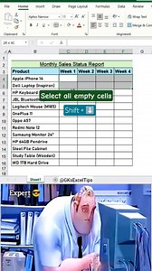Enter Same Data in Multiple Cells Instantly! ⚡ | Ctrl Enter Trick in Excel #Excel #ExcelShortcuts #CtrlEnter #ExcelTips #Productivity #ExcelTricks #LearnExcel #facebookpostシ | Mr GK