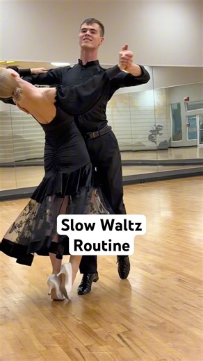 Slow Waltz Routine With Figure Names❤️ #dance#ballroomdance#slowwaltz#waltz#waltzdance#dancesport
