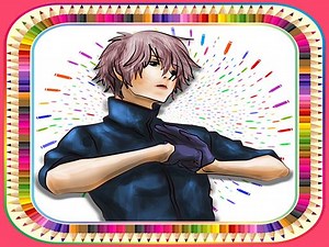Play Coloring Book To Draw Anime  Manga | Free Online  Games. KidzSearch.com