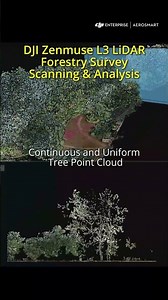 DJI Zenmuse L3 LiDAR 🌲 See Through Dense Forests with Precision Mapping
