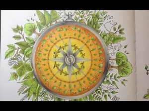 ENCHANTED FOREST Johanna Basford - color tutorial part 4