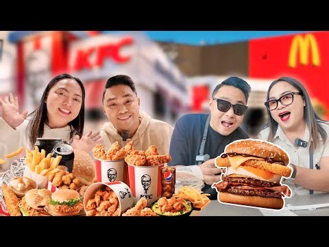MUKBANG KFC AND MCDONALDS IN AUSTRALIA! (BAKIT GANITO ANG LASA?!)