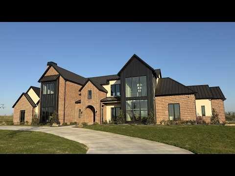 THIS RARE $1.97M MODERN LUXURY HOME ON 2 ACRES HAS THE PERFECT HIDDEN ROOM