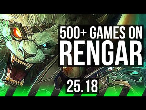 RENGAR vs VIEGO (JGL) | 14/6/26, 500+ games, Dominating | KR Master | 25.18