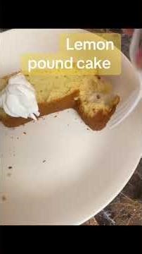 Lemon Pound Cake