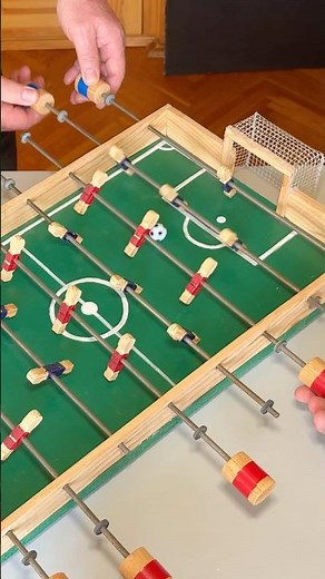 ✅ AMAZING Table Foosball Made at Home! ⚽️ #shorts #diyprojects