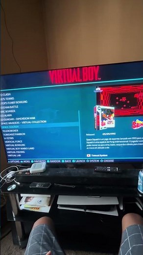 KINHANK SUPER CONSOLE X PRO VIRTUAL BOY GAME SHOWCASE #virtualboy #retro #videogames