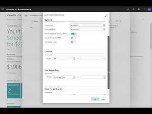 Dynamics 365 Business Central - How to Create Reminders for Customers