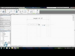 Line Based Families in Revit Architecture