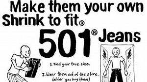 What It Means to Get Your Jeans All Wet for Fashion: A Critique of Levi's Shrink-to-Fit Jeans | KQED