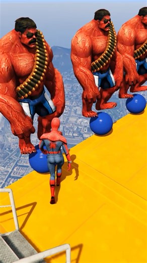 GTA 5 Epic Spider-Man Ragdolls compilation#93 #gta5