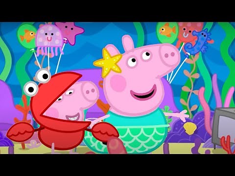 Peppa Pig Dresses Up as a Mermaid🐷🧜‍♀️ 🐽 UNDER WATER PARTY! Peppa Pig Full Episodes | 30 Minutes |