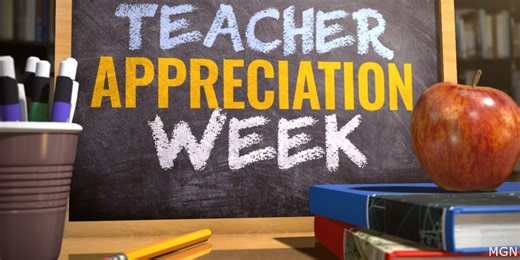 Several events honoring educators for Teacher Appreciation Week