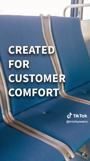 Ready for a more comfortable commute? 🛋️ Trinity Metro is rolling out all NEW bus seats! Discover how Trinity Metro is transforming your traveling experience! 🚌✨ 🌟 The new seating is designed with customer comfort at the forefront 🌟 Vinyl finish for easy cleaning 🌟 Stain & water-resistant: Because life happens! Hop on all Trinity Metro buses for FREE in the month of November!