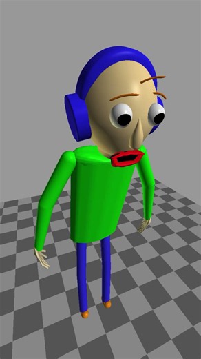 Baldi reacts to the video! (Anim8or)
