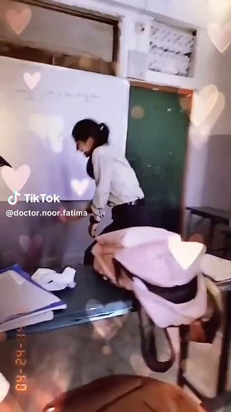 Student Proposes Teacher in Classroom Love Story