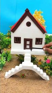 Mini House DIY Tutorial Using Common Household Items