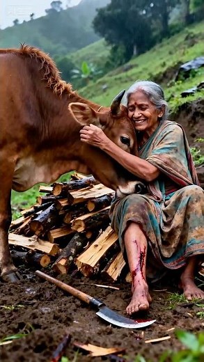 This little story of an old woman and a cow will restore your faith in humanity. #cow #Spirituality