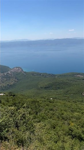 The Most Beautiful View in Macedonia 🇲🇰 Ohrid Lake from Galicica