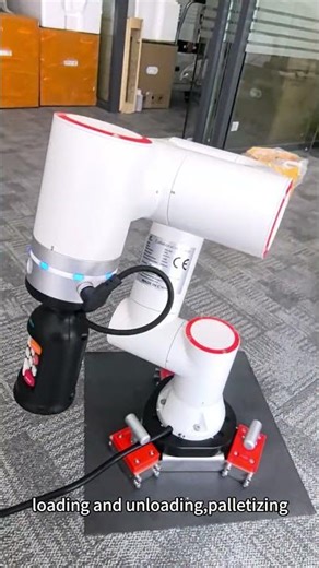 Easy movable welding cobot arm with magnetic base and smart tool #walding #cobot