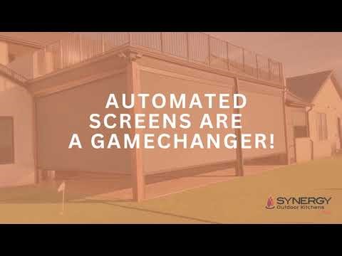Automated Screens Upgrade Your Outdoor Space