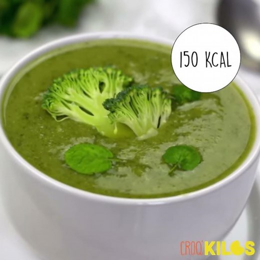 Soupe verte spécial ventre plat - Croq'Kilos